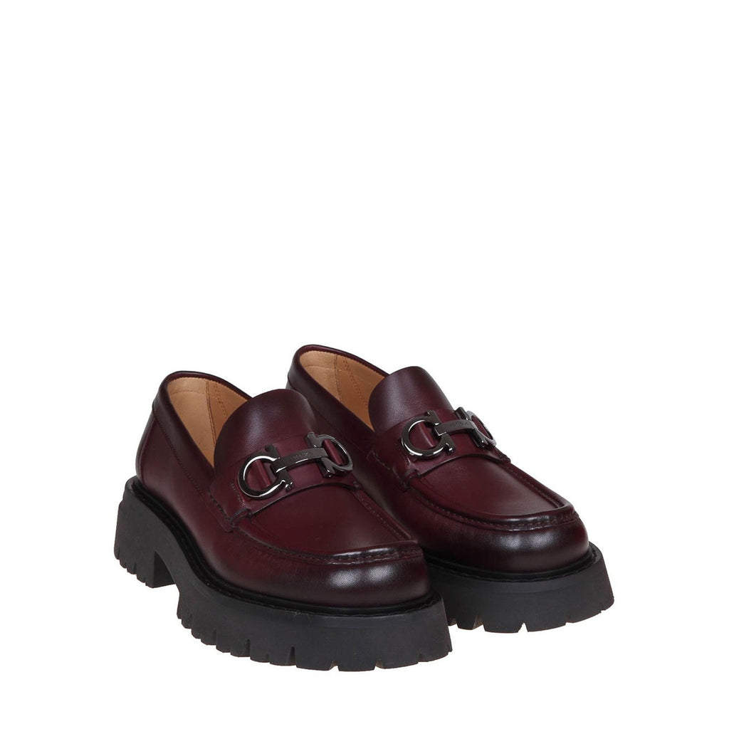 Ferragamo Florian leather moccasin Loafers