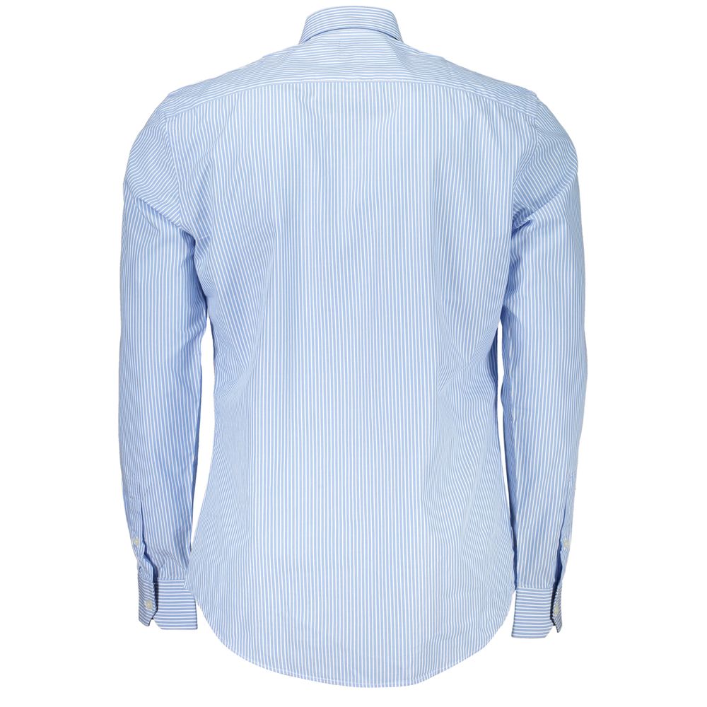 Harmont & Blaine Blue Cotton Shirt