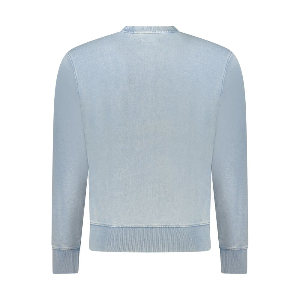 Guess Jeans Blue Cotton Sweater