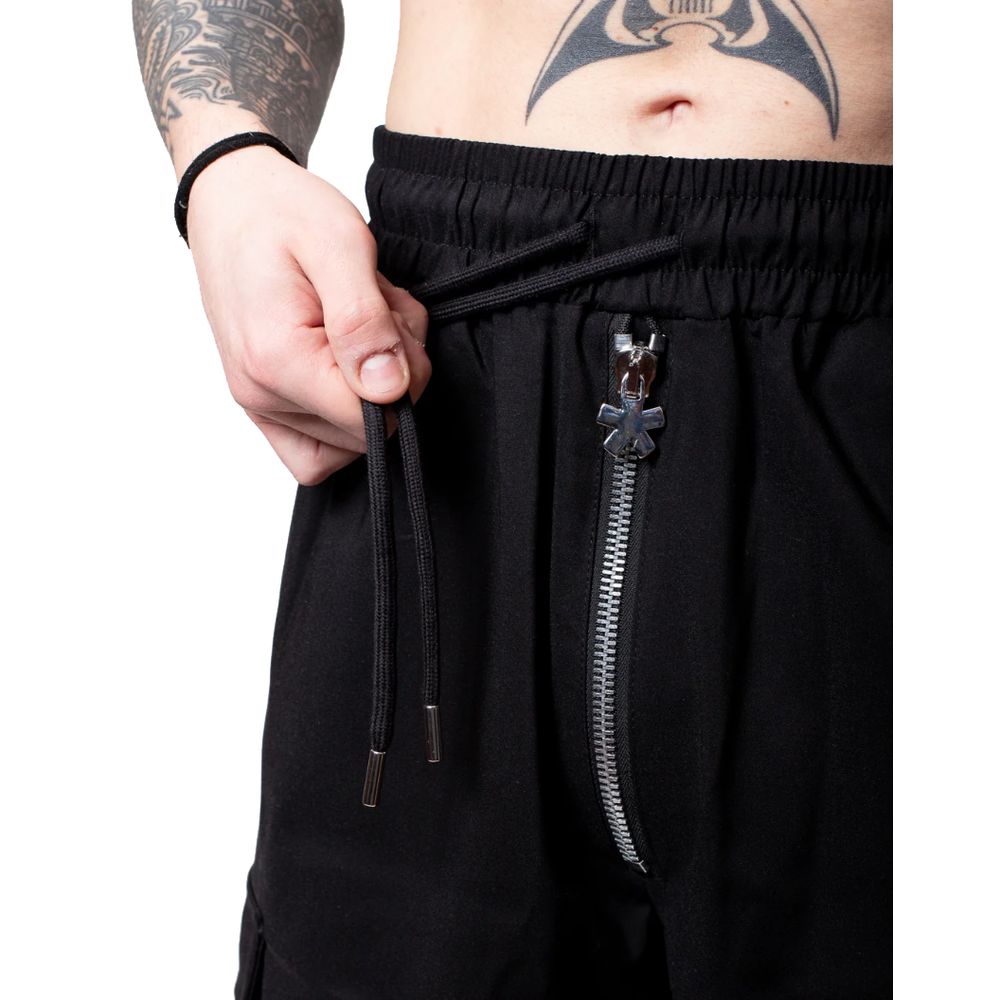 Comme Des Fuckdown Black Cotton Short