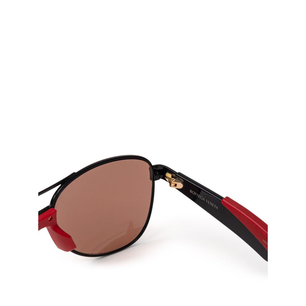 Bottega Veneta Black Metal Sunglass
