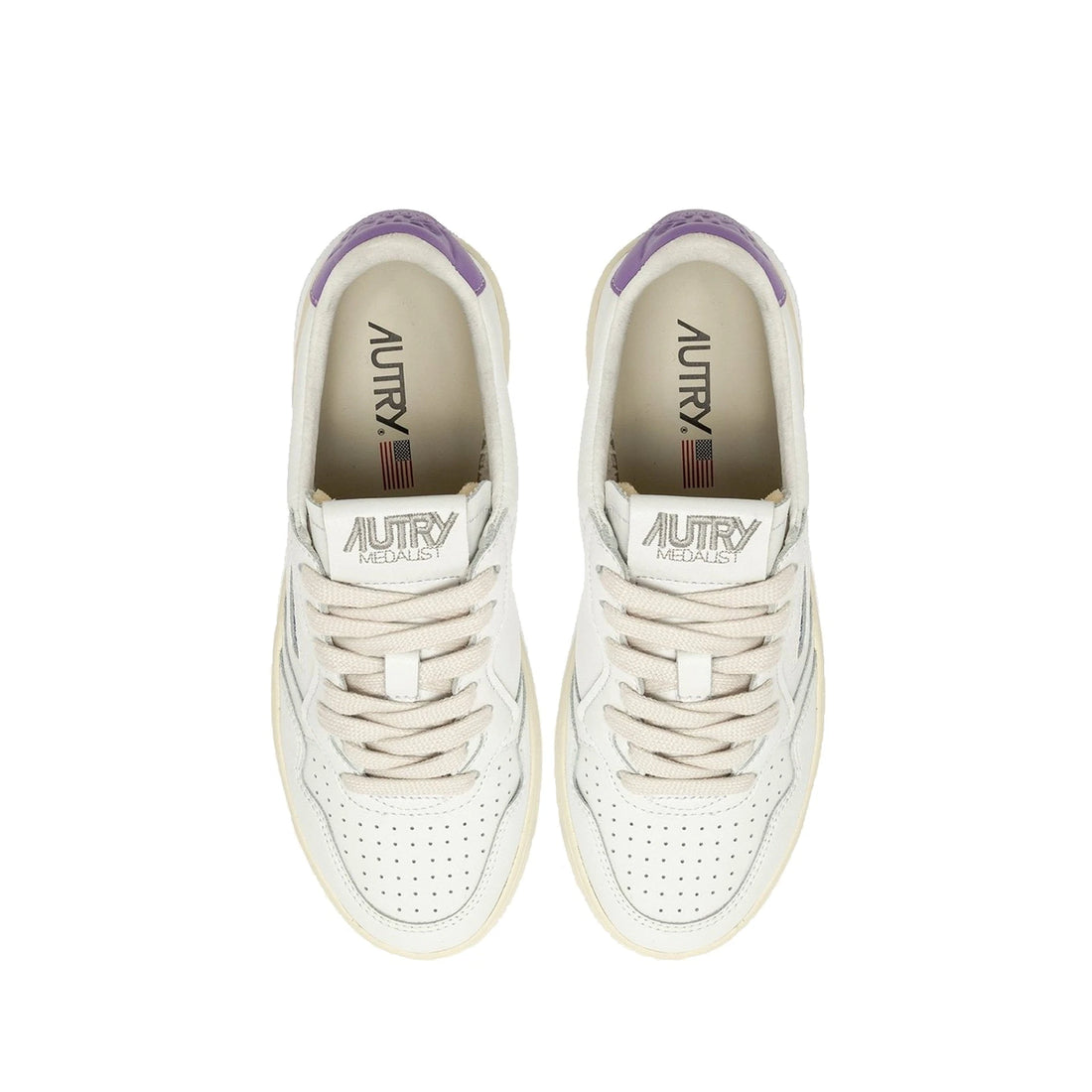 Autry Medalist leather sneakers