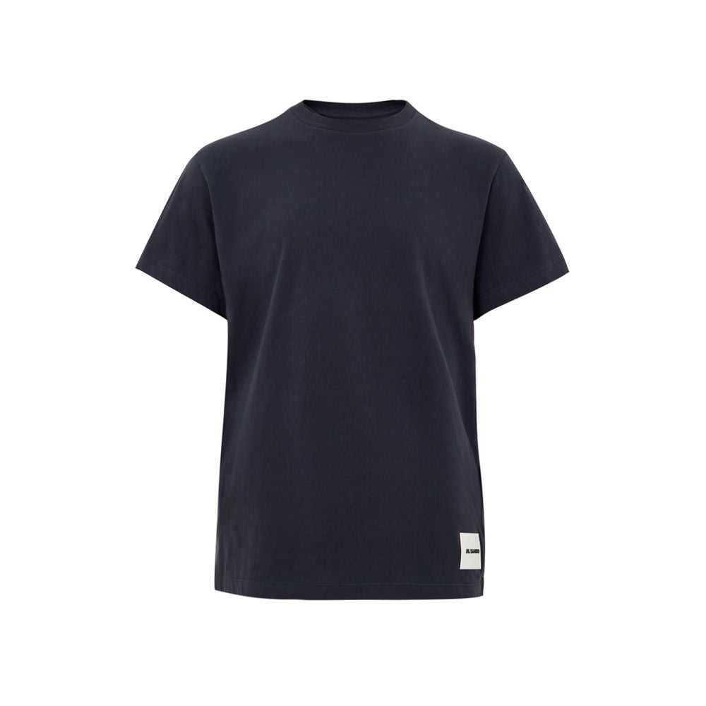 Jil Sander Blue Cotton Long