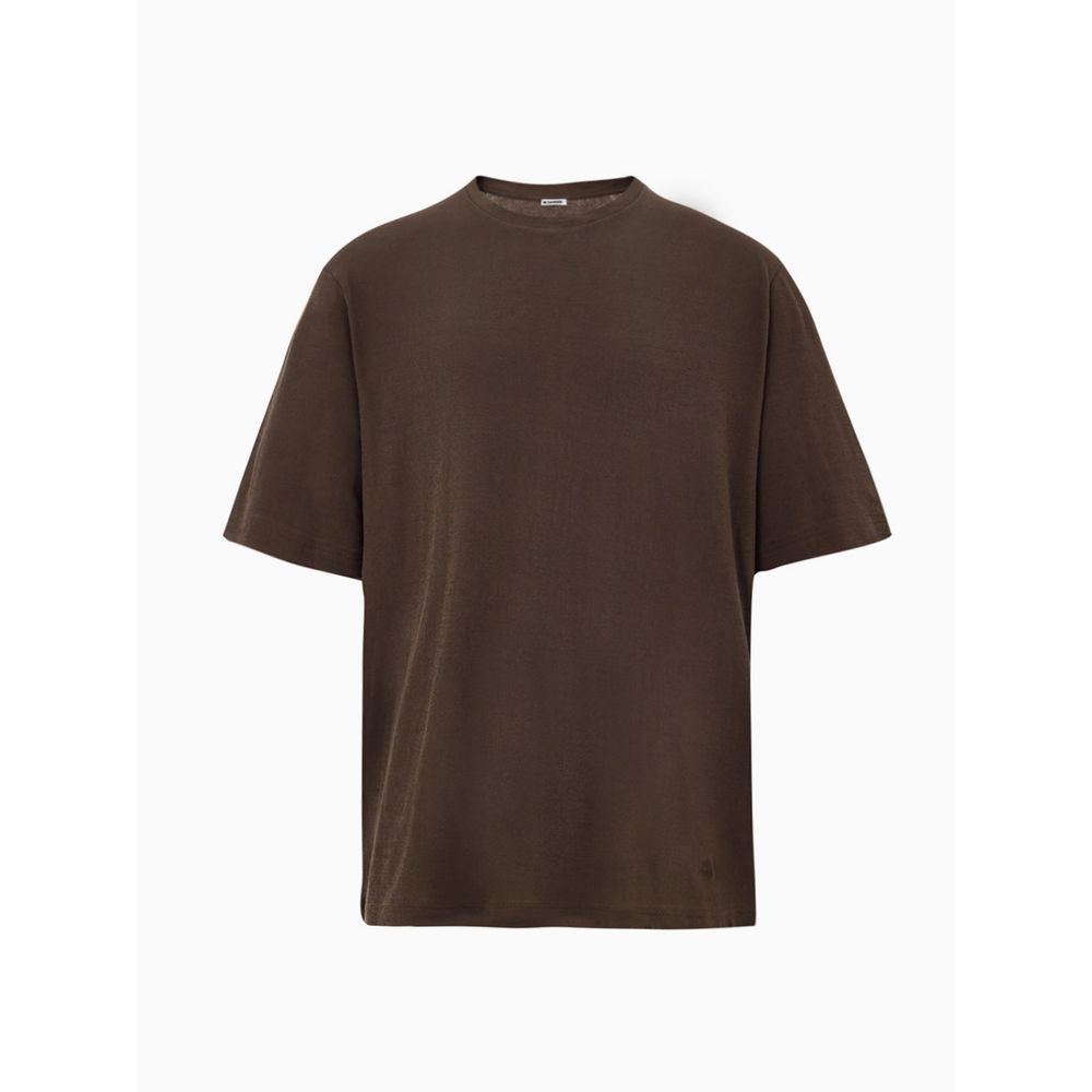 Jil Sander Brown Cotton Long