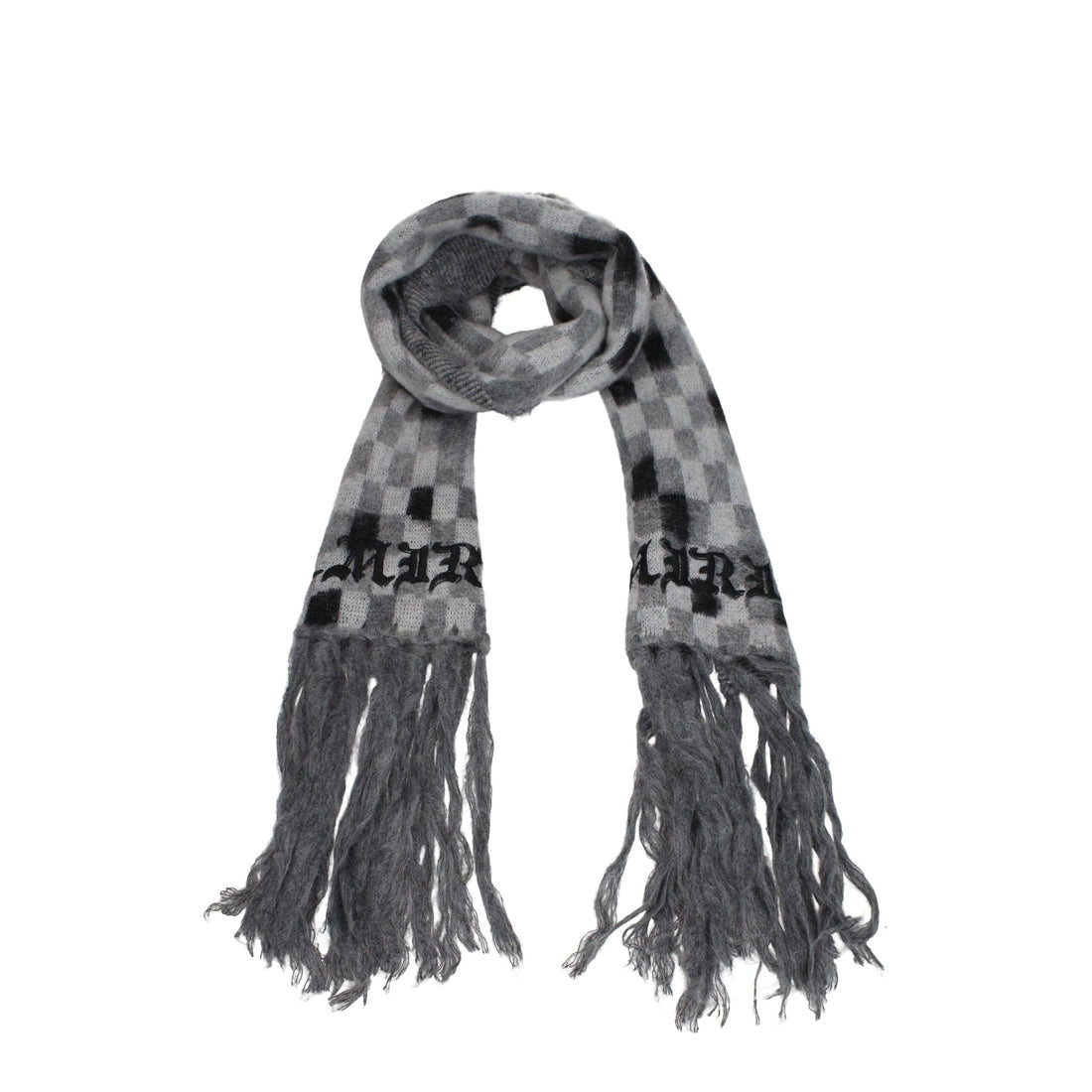 Amiri Gray Modal Scarf