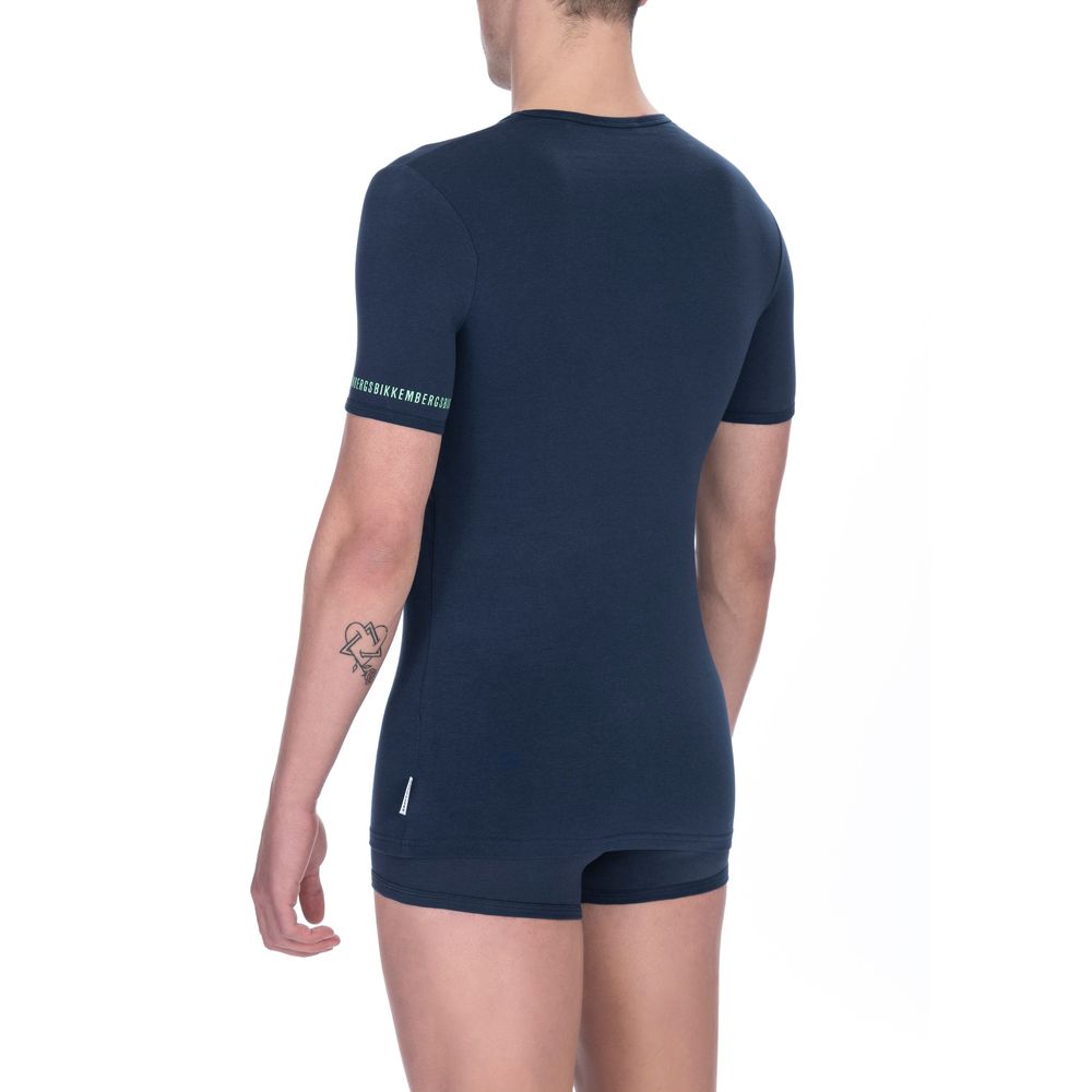 Bikkembergs Black Cotton Men T-Shirt Pack