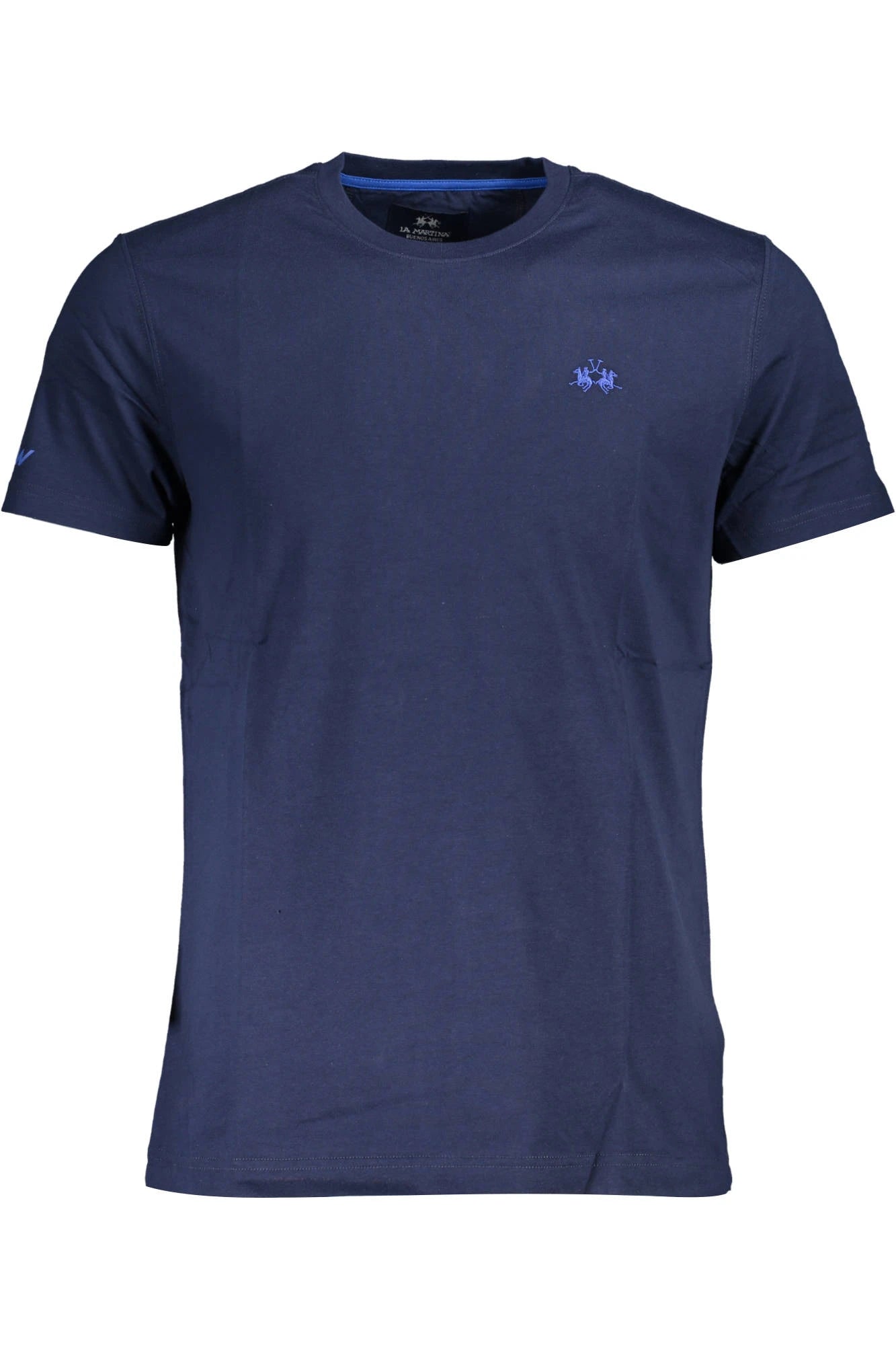 LA MARTINA MEN&#39;S SHORT SLEEVE T-SHIRT BLUE