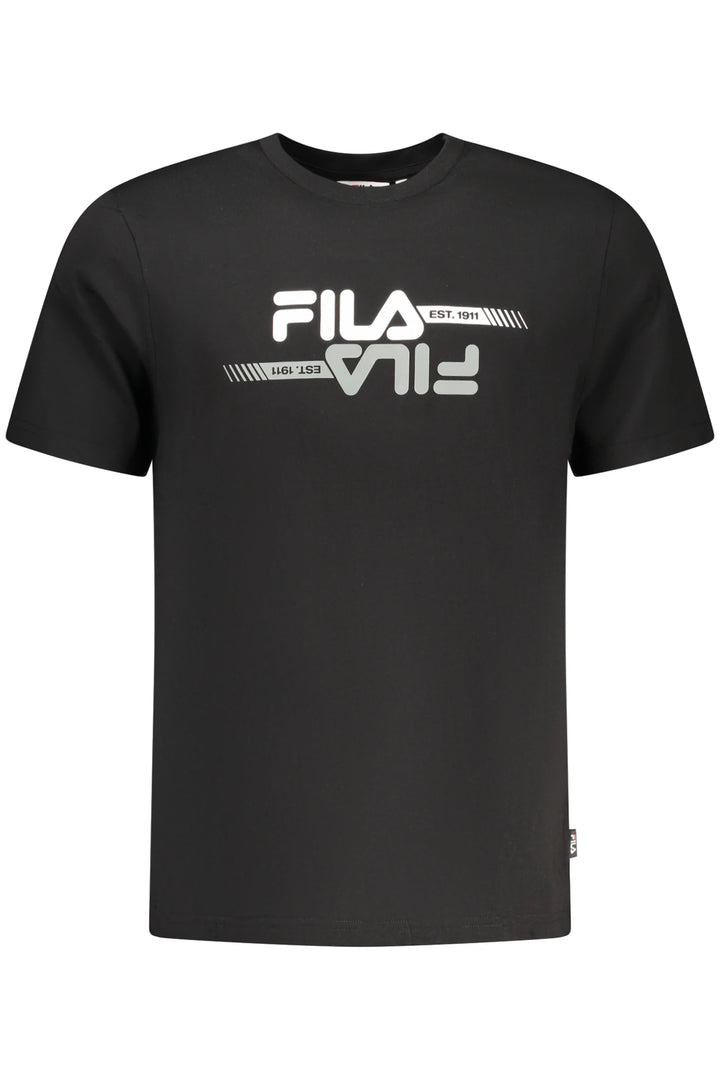 FILA MEN&#39;S SHORT-SLEEVE T-SHIRT BLACK