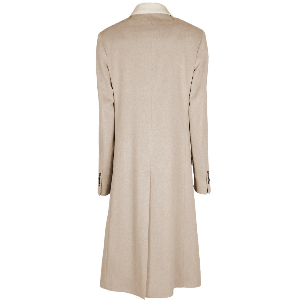 Loro Piana Fabric Coats Beige Woman