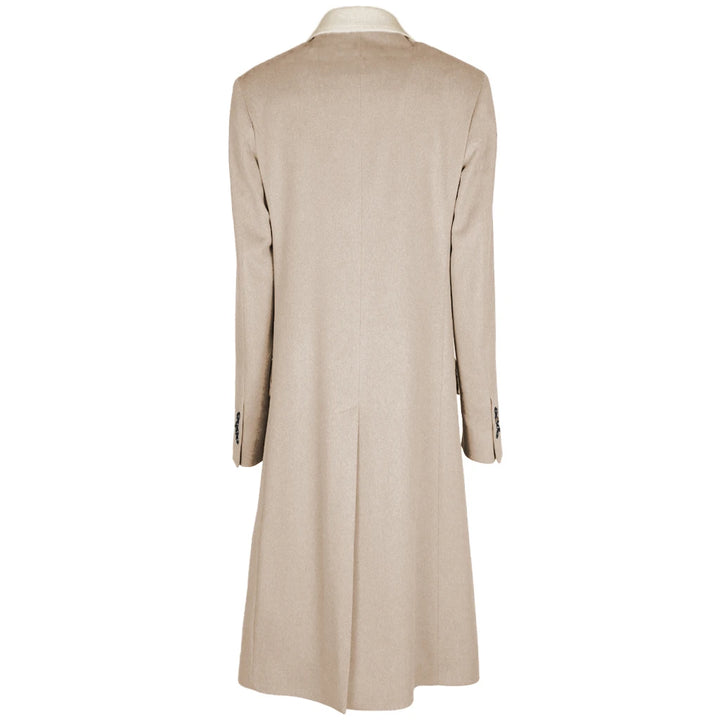 Loro Piana Fabric Coats Beige Woman
