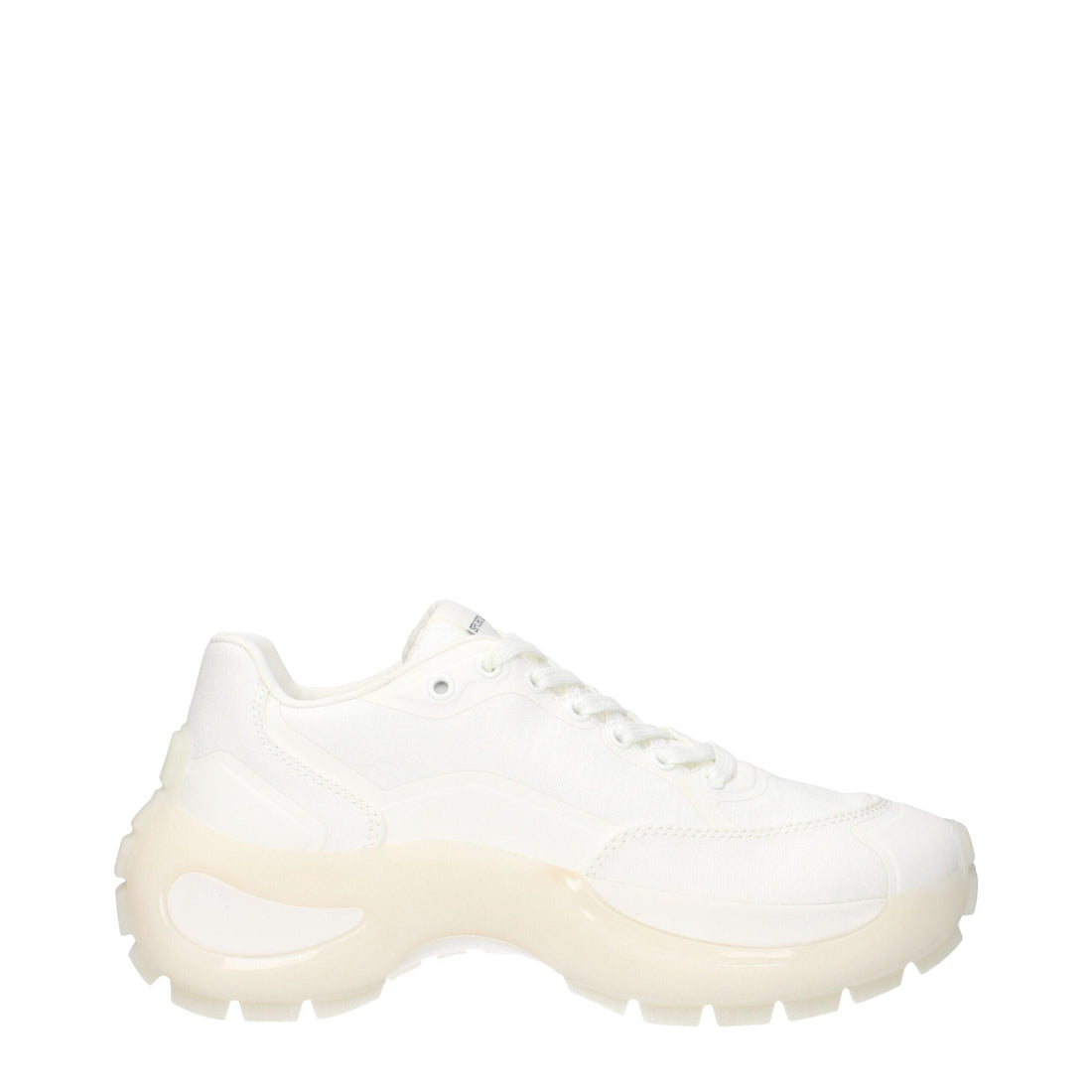 Max Mara White Fabric Chunky Sneakers