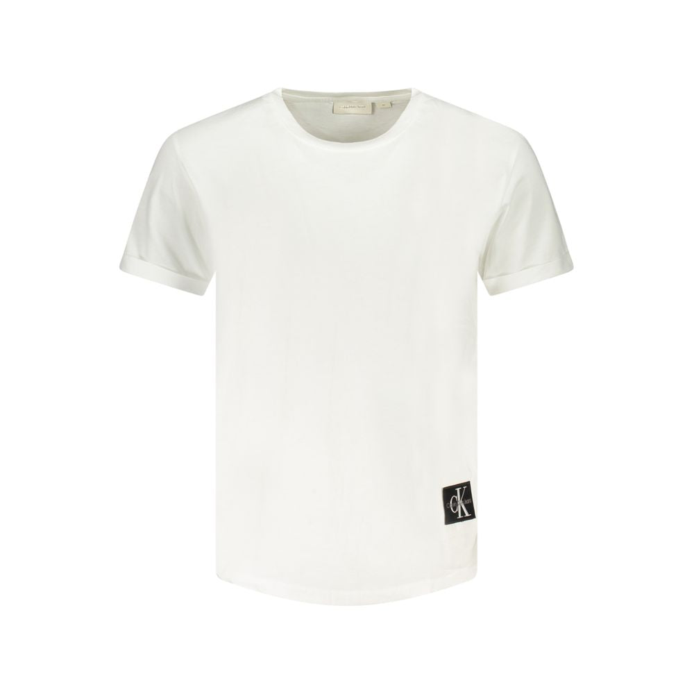 Calvin Klein White Cotton T-Shirt