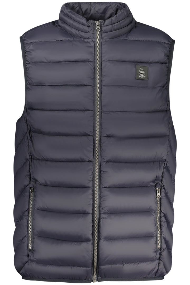 MARINA YACHTING MEN&#39;S BLUE SLEEVELESS JACKET