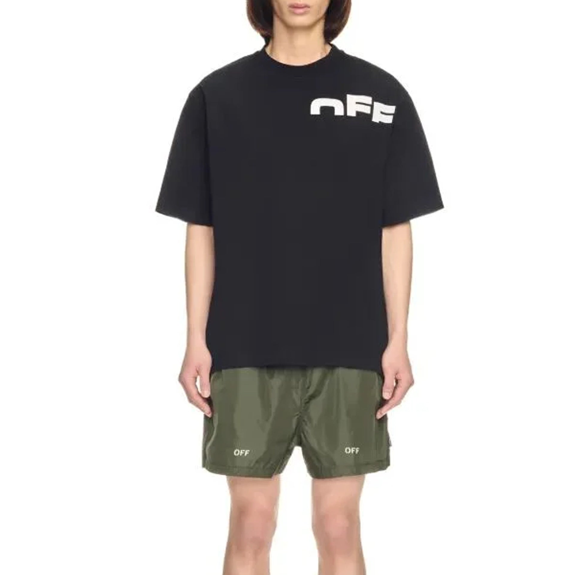 Off - White Logo T-shirt - MEN CLOTHING - OFF - WHITE - Tluxy New