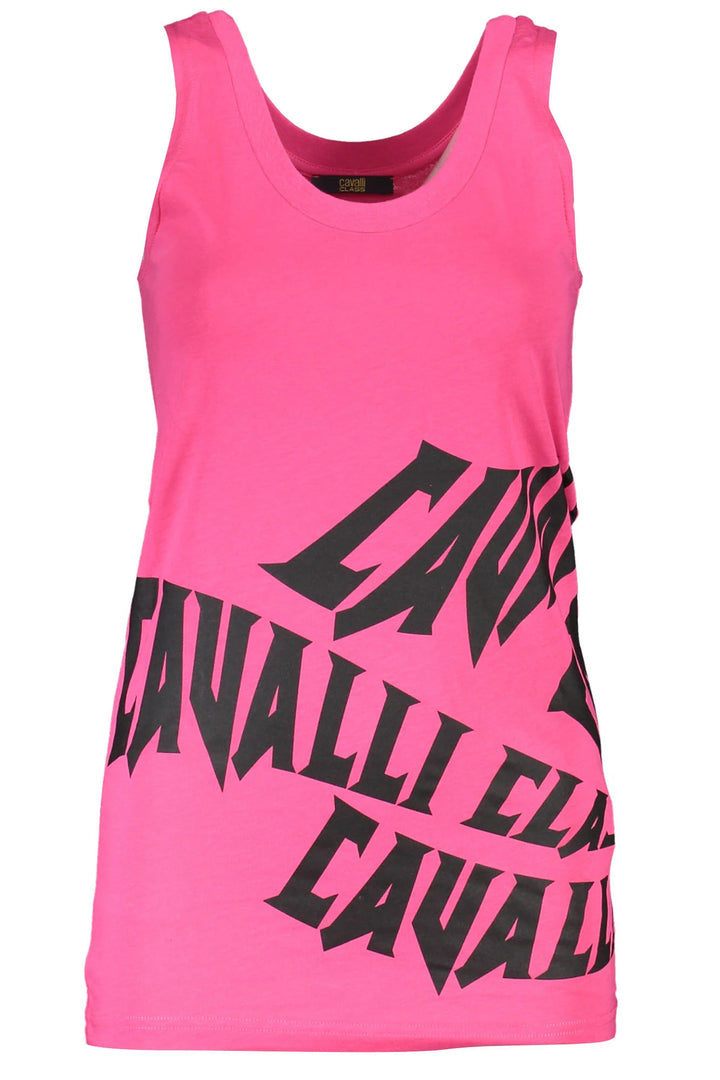 CAVALLI CLASS WOMEN&#39;S PINK TANK TOP