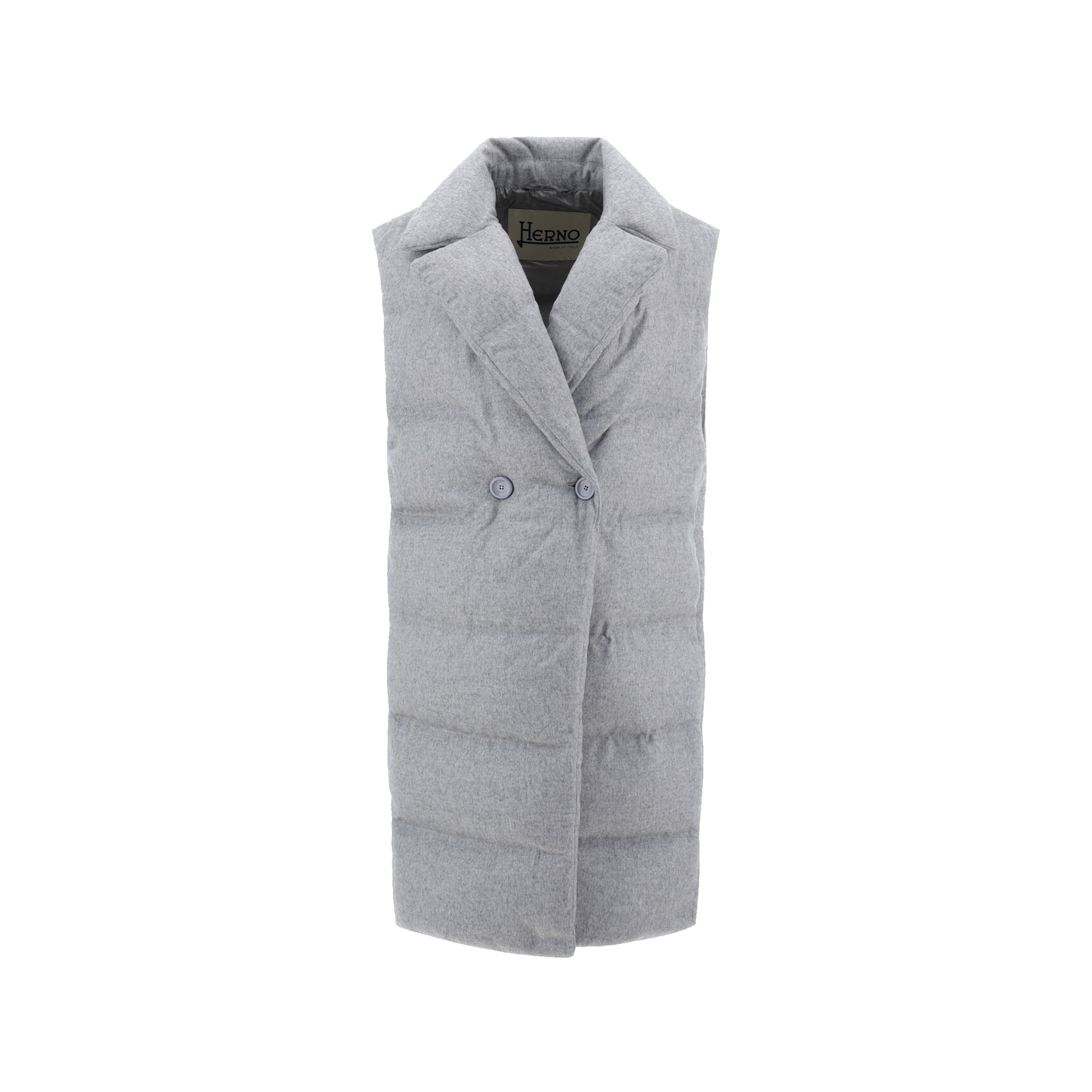HERNO Padded Long Gilet Coat - WOMEN CLOTHING - HERNO - Tluxy New