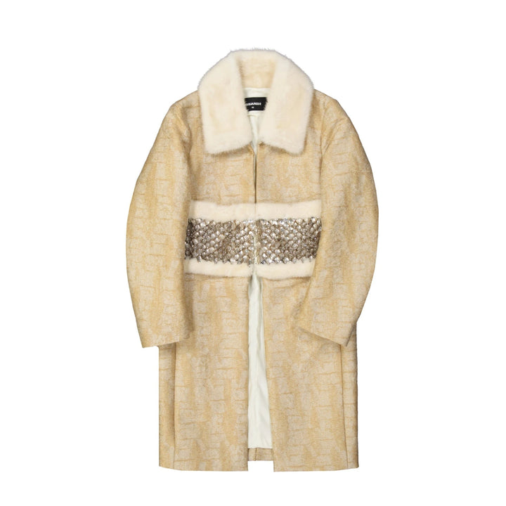 Dsquared2 Crystal Embellished Coat