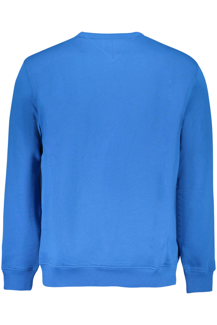 TOMMY HILFIGER MEN&#39;S BLUE ZIP-UP SWEATSHIRT