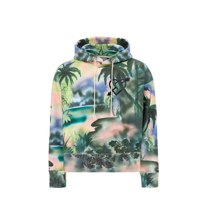 Palm Angels Cotton Hooded Sweatshirt