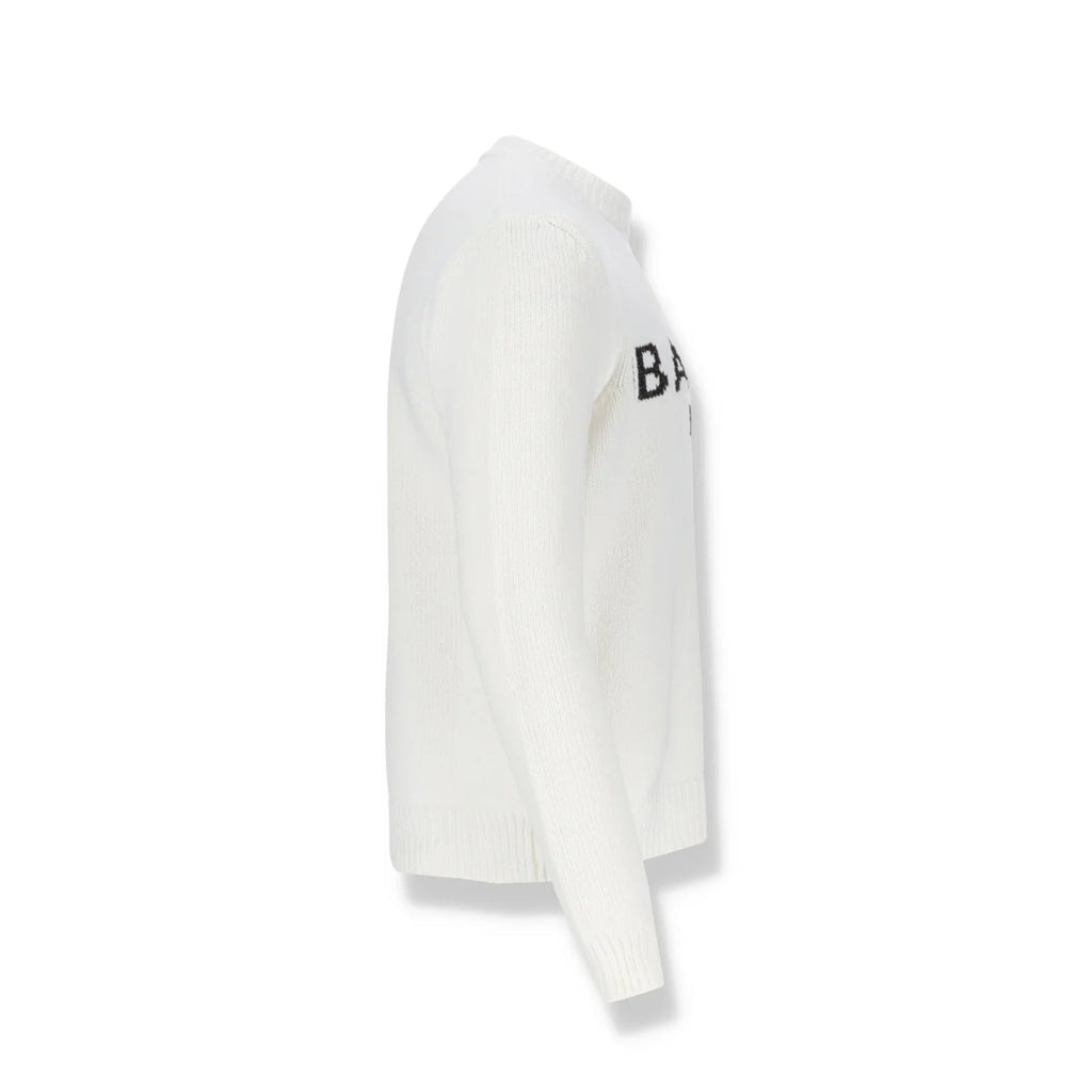 Pull en coton à logo Balmain
