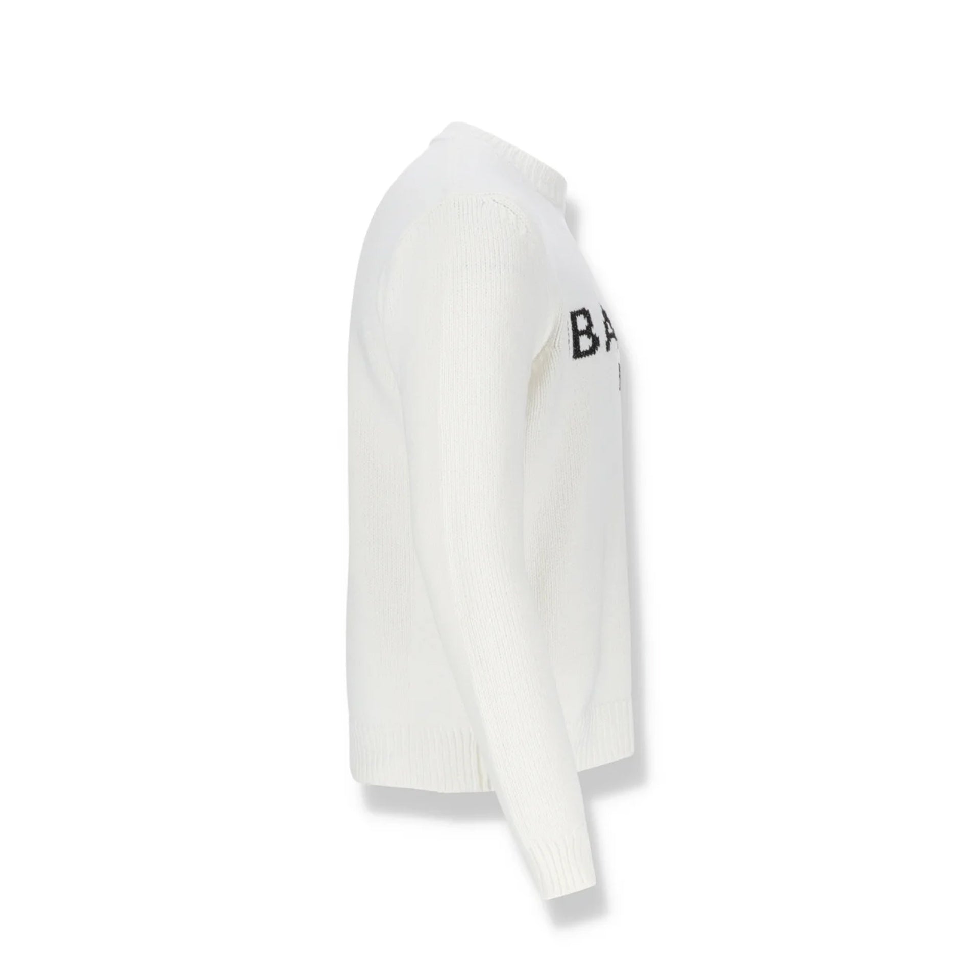 Pull en coton à logo Balmain
