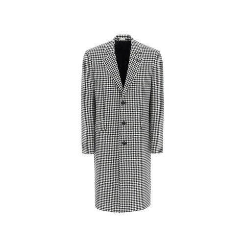 Alexander McQueen Pied-De-Poule Wool Coat – Siebentaschen