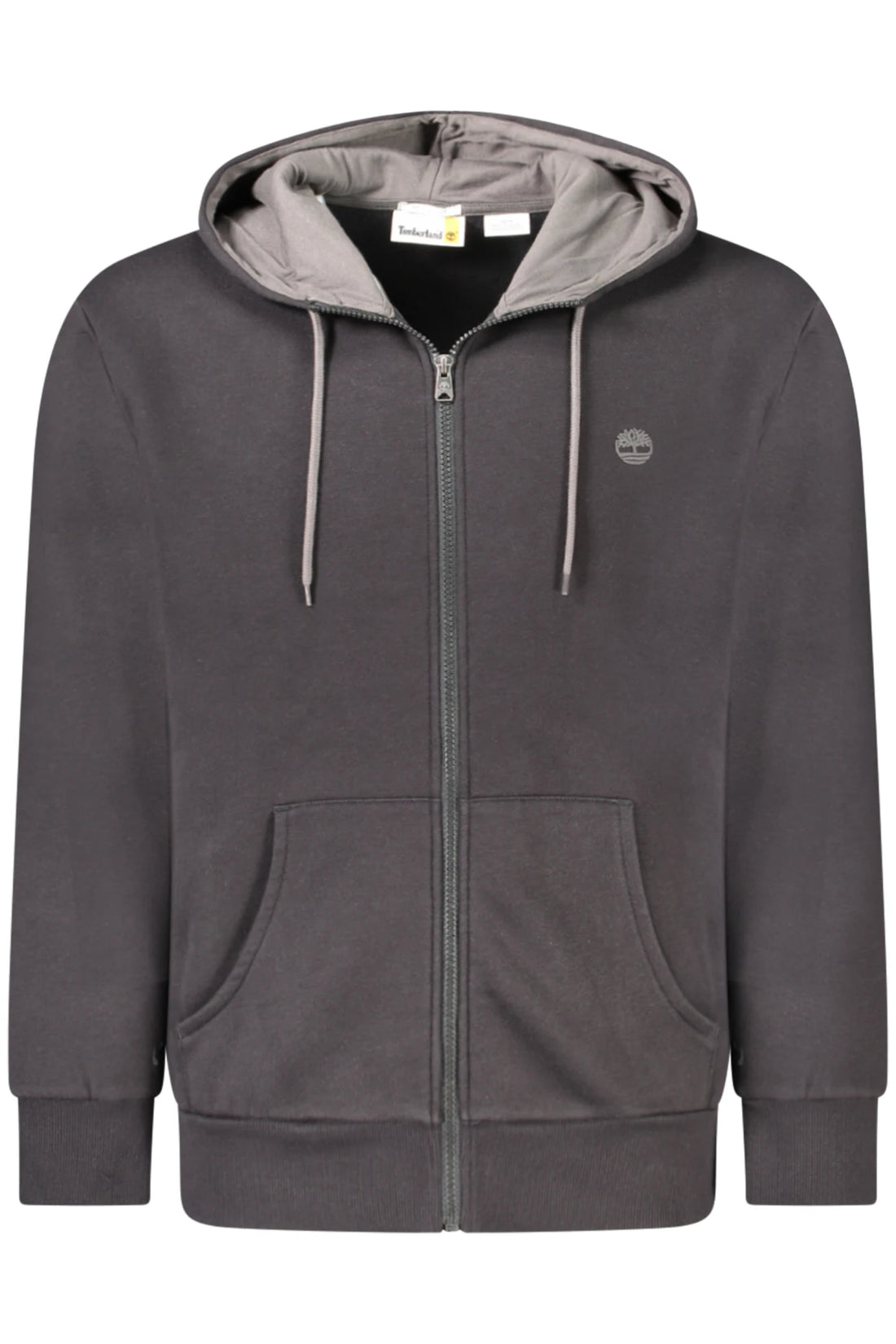 TIMBERLAND MEN&#39;S BLACK ZIP-UP SWEATSHIRT