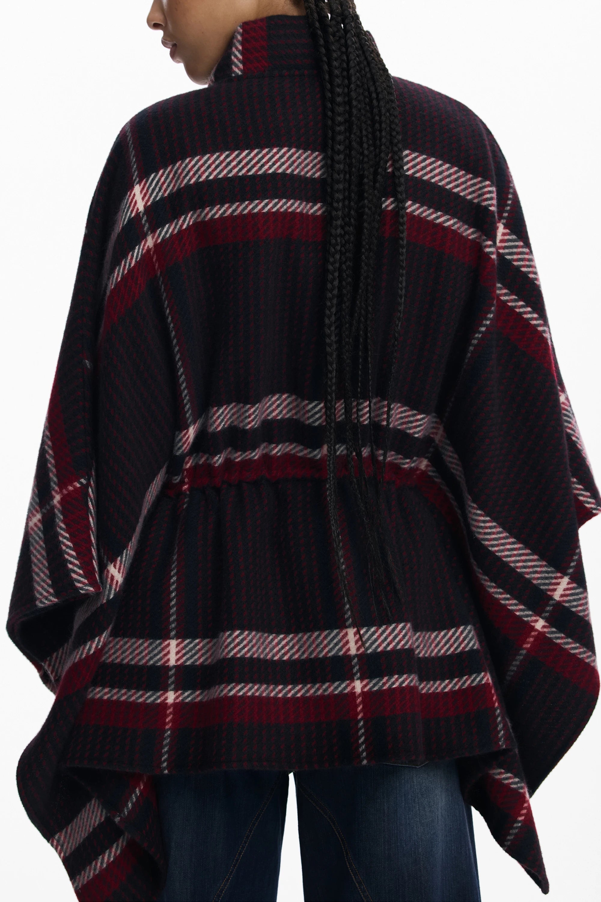 DESIGUAL PONCHO WOMEN&#39;S BLACK