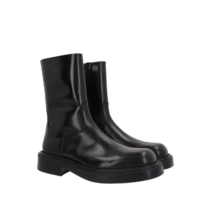 Ferragamo  Formia Leather Ankle Boots
