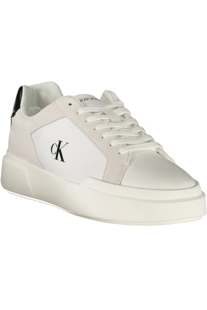 CALVIN KLEIN MEN&#39;S WHITE SPORTS SHOES