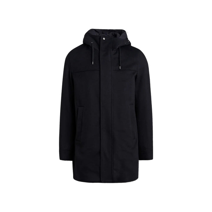HERNO Wool Cashmere Hooded Coat