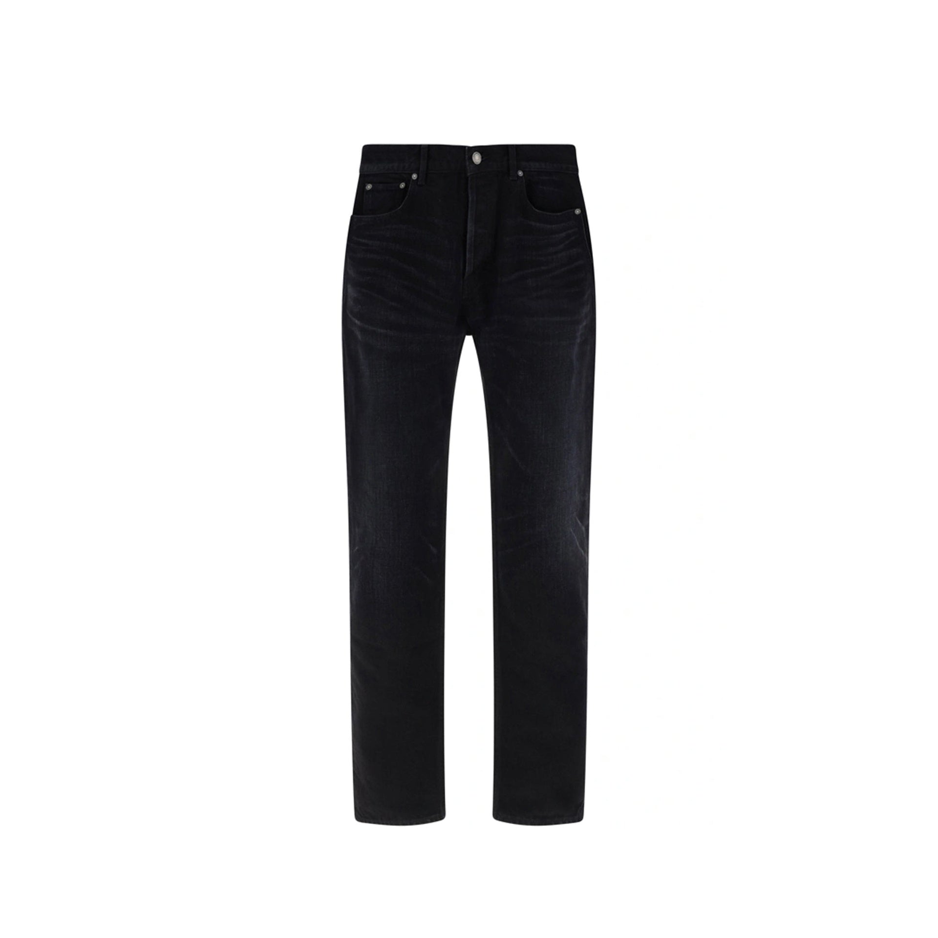 Saint Laurent Cotton Denim Jeans