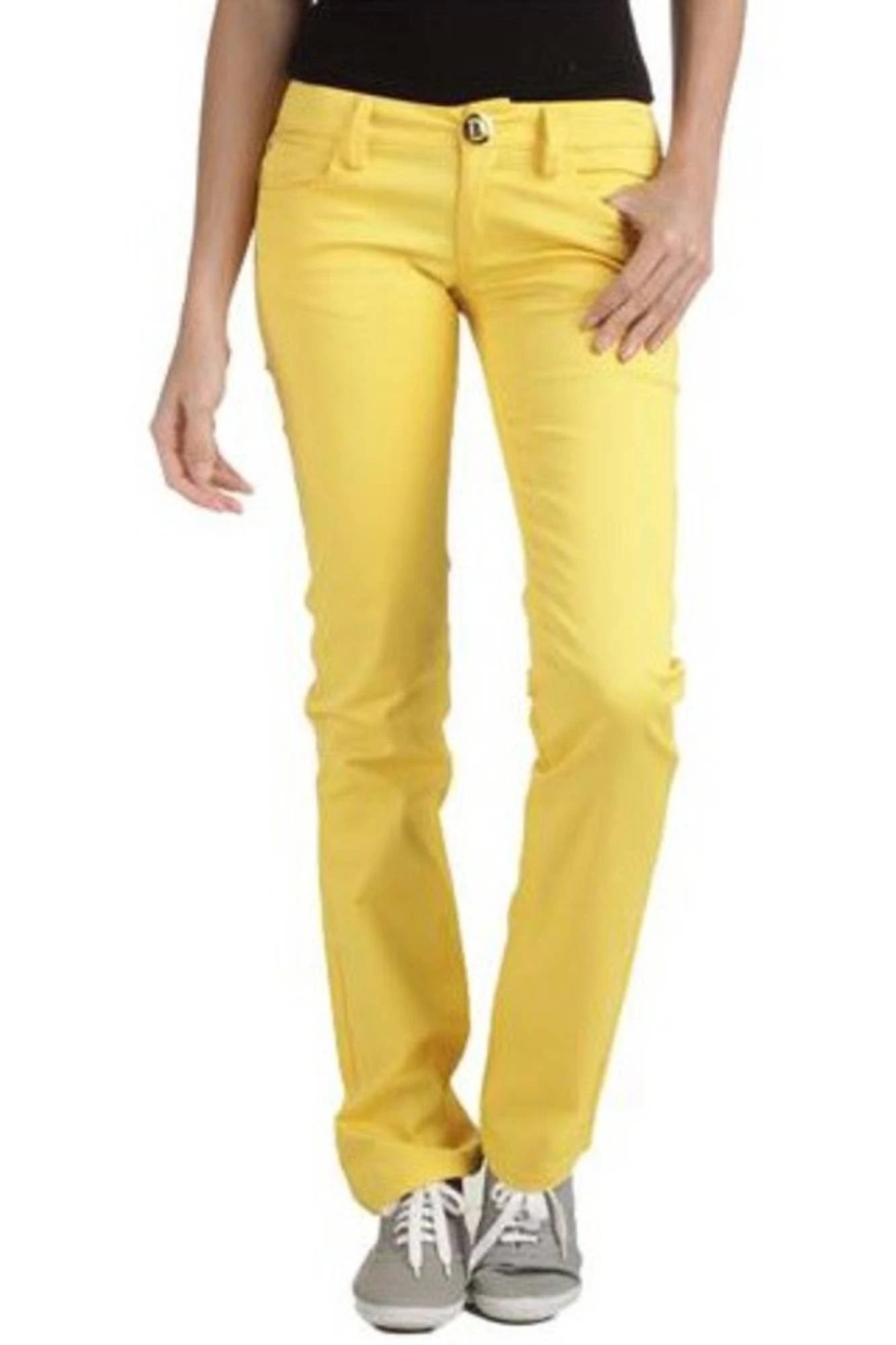 PHARD YELLOW WOMAN TROUSERS