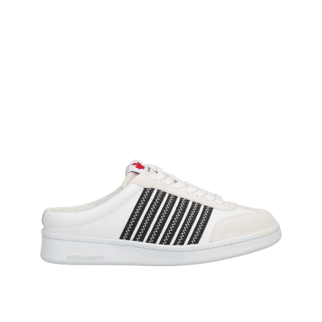 Dsquared2 Open Back Leather Sneakers