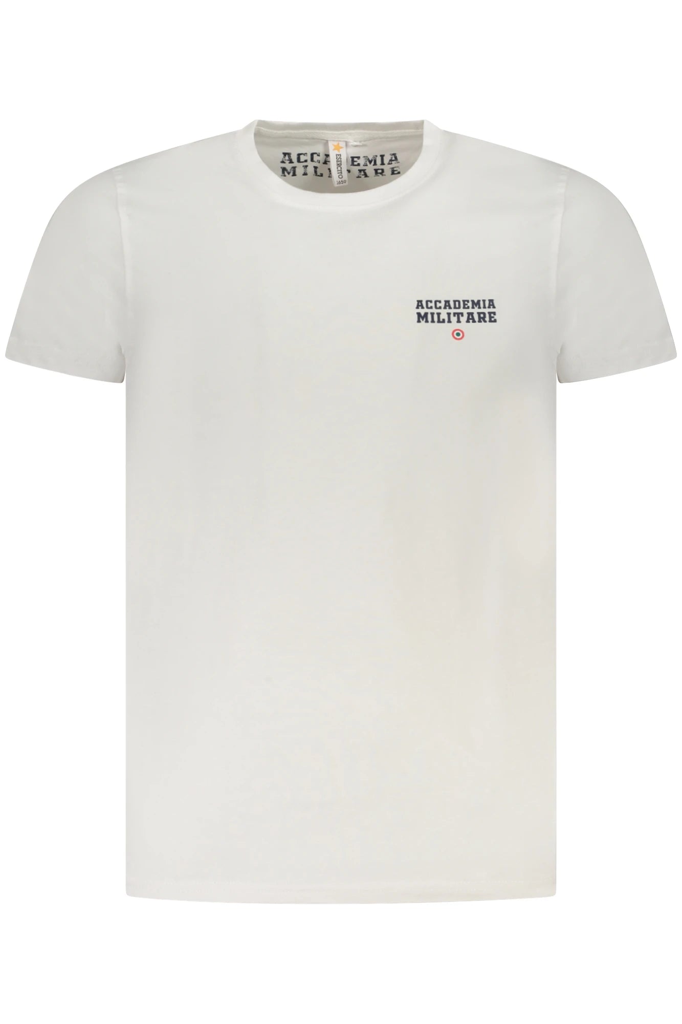 MILITARY ACADEMY SHORT SLEEVE T-SHIRT MEN WHITE