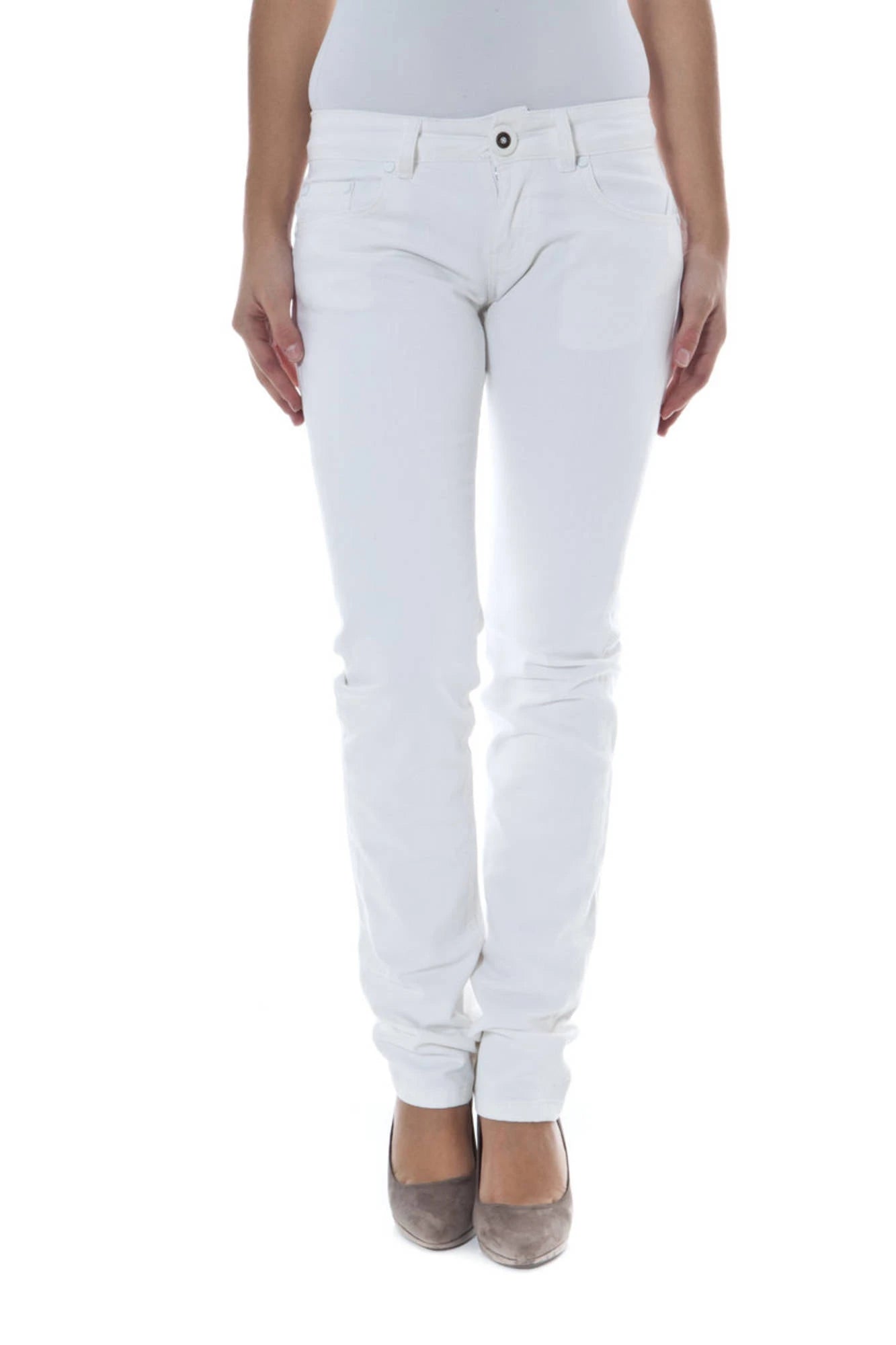 PHARD WHITE WOMAN TROUSERS