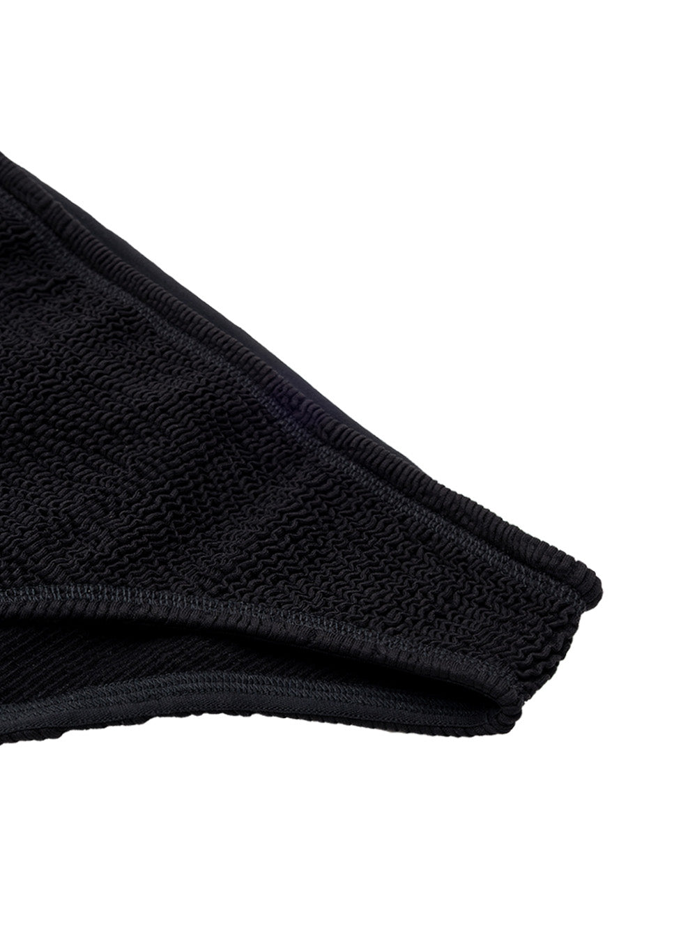 Bottega Veneta Black Pleated Knit Two-Piece Swimwear Set – Siebentaschen