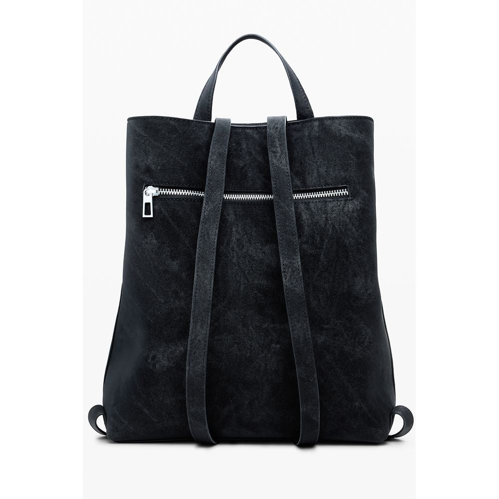 Desigual Black Polyethylene Backpack