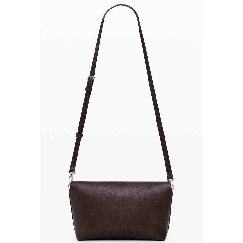 Desigual Brown Polyethylene Handbag