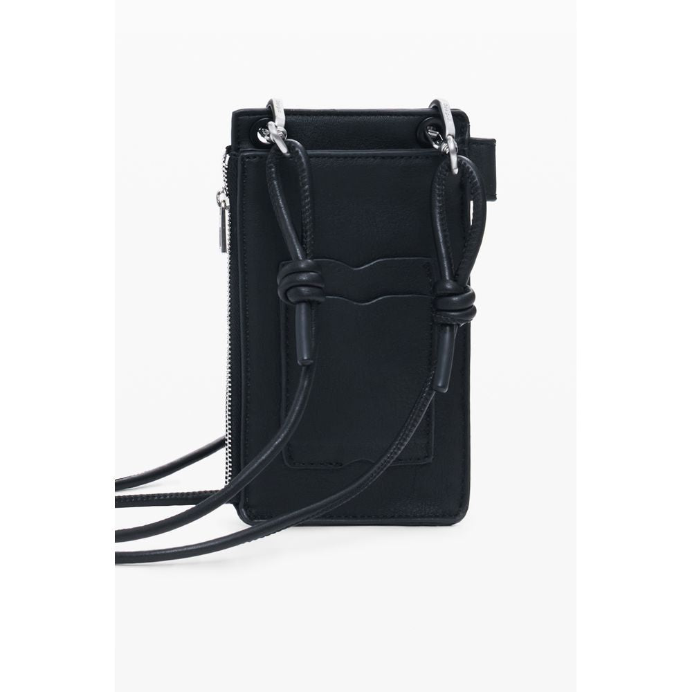 Desigual Black Polyethylene Wallet