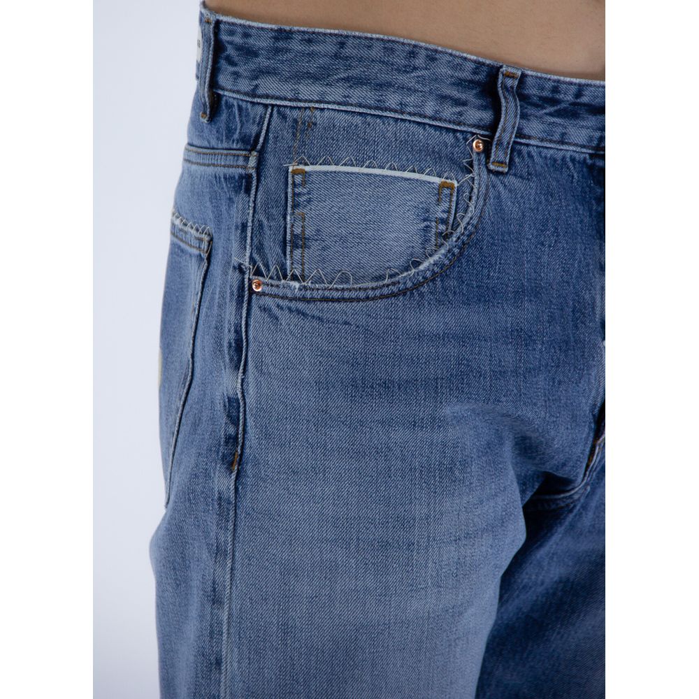 Don The Fuller Blue Cotton Men Jeans