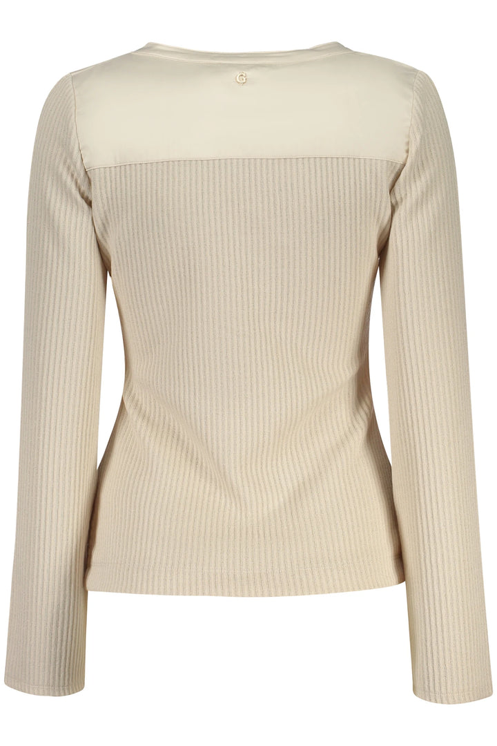 GUESS JEANS WOMEN S BEIGE SWEATER