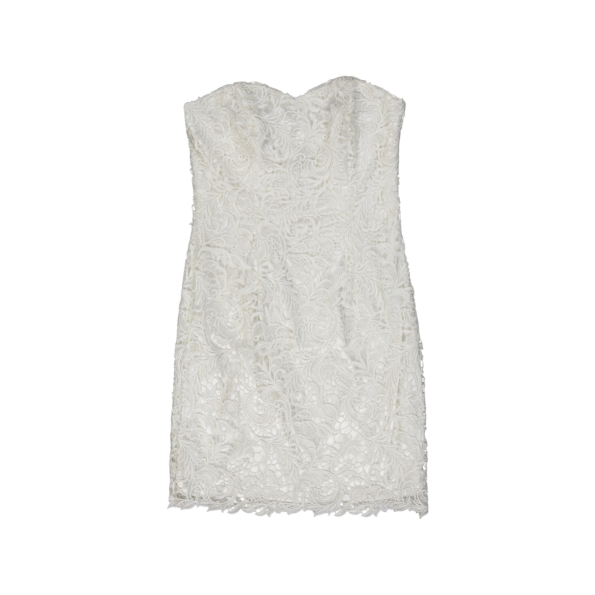 Allure Sleeveless Lace Mini Dress