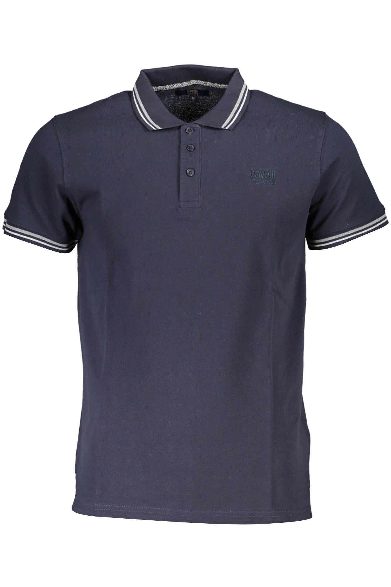 CAVALLI CLASS POLO SHORT SLEEVE MEN BLUE
