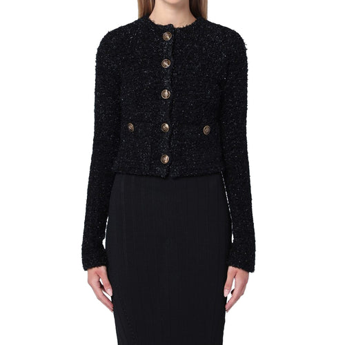 Balenciaga Crop Bouclé Cardigan – Siebentaschen