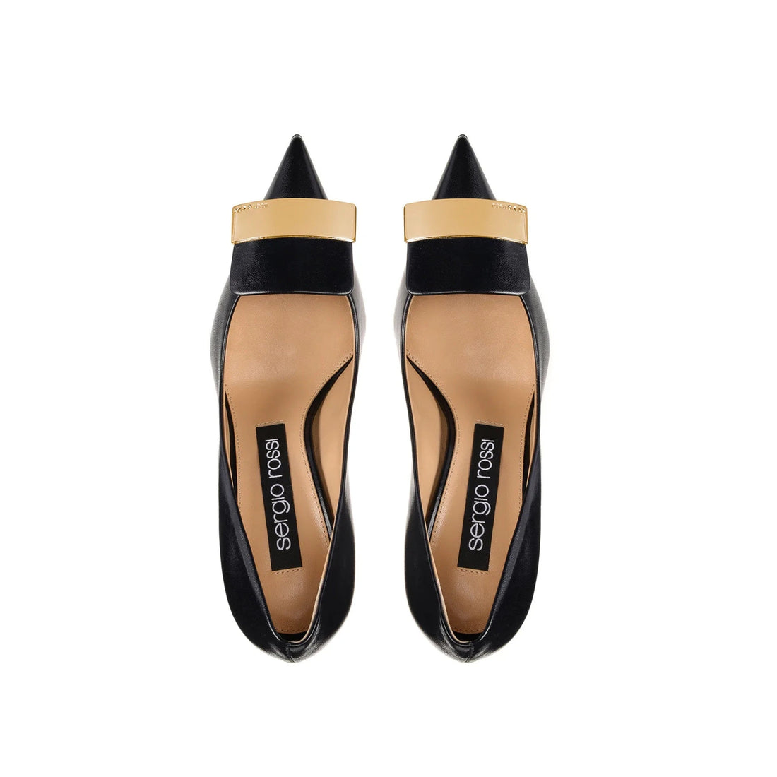 Sergio Rossi SR1 Leather Pumps