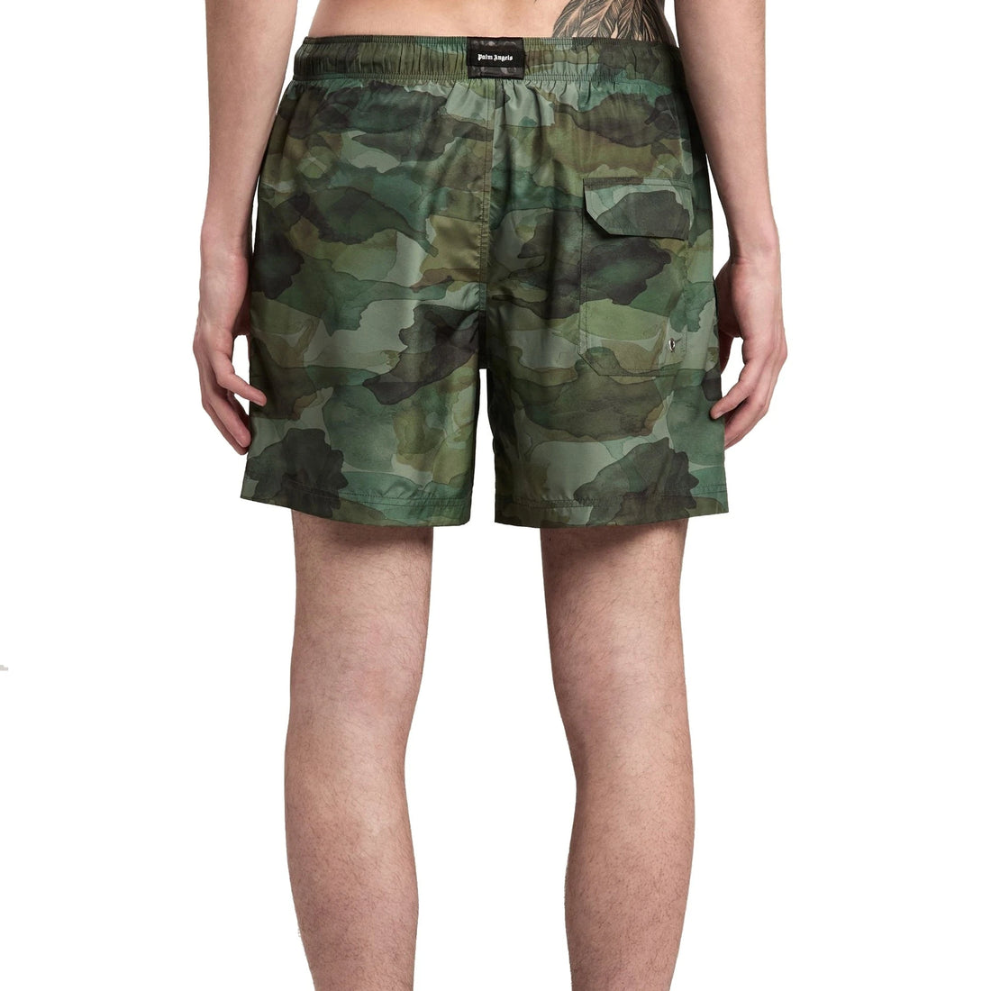 Palm Angels Camouflage Swim Shorts