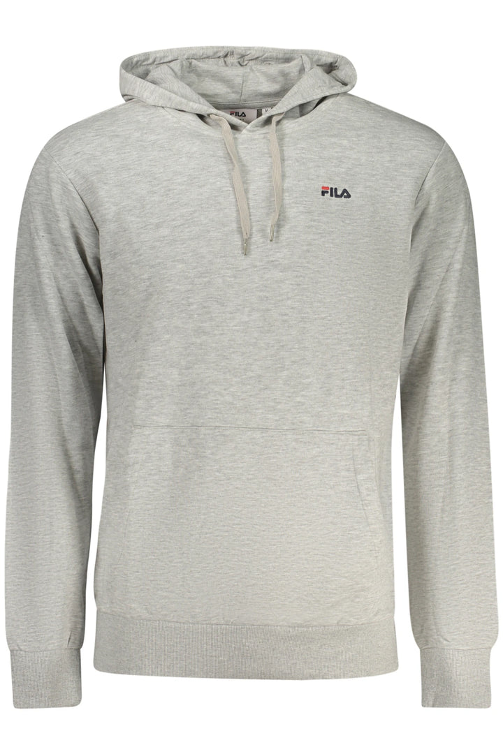 FILA MEN&#39;S GRAY ZIP-UP SWEATSHIRT