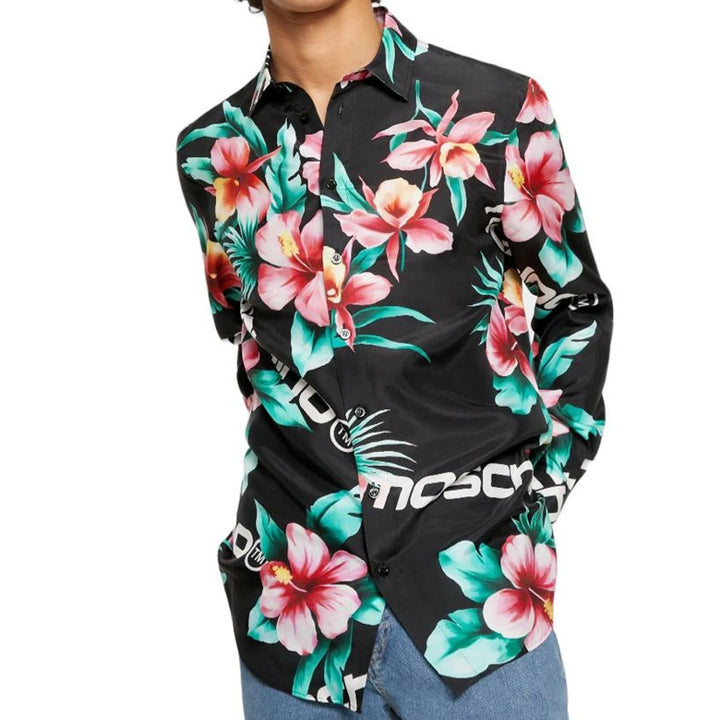 Moschino Couture Silk Printed Shirt