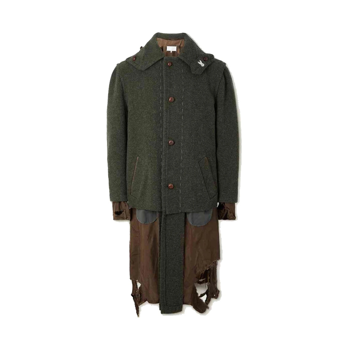 Maison Margiela Destroyed-Look Coat